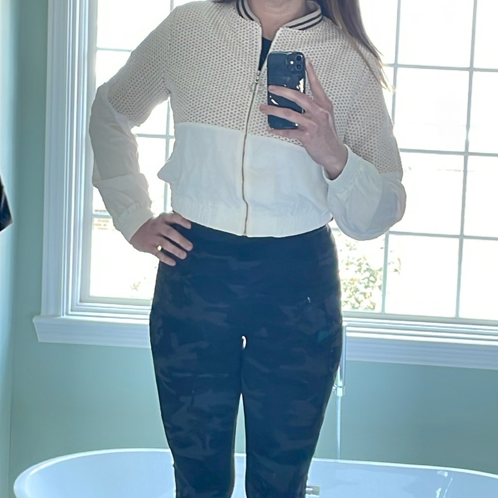 Light zip up jacket